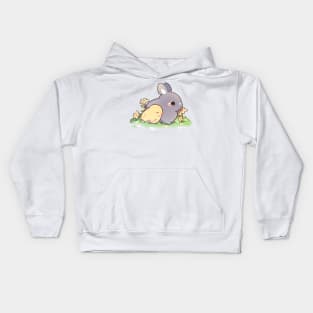 Bunny and Chick Kids Hoodie